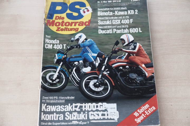 PS Sport Motorrad 04/1981